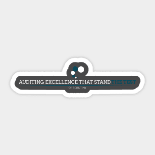 Auditing Excellence Sticker